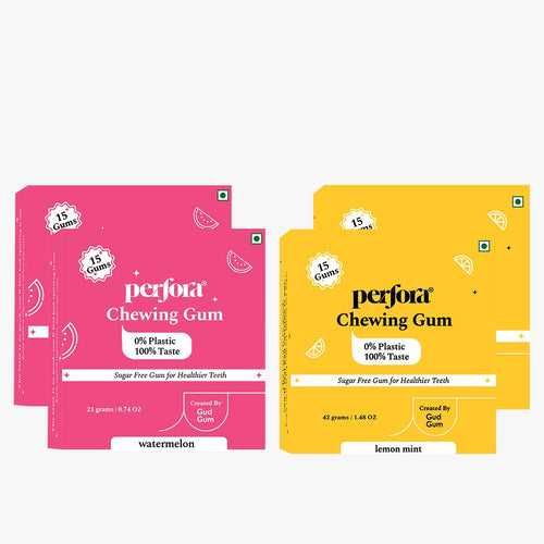 Perfora x Gud Gum - Plastic Free Chewing Gum Combo