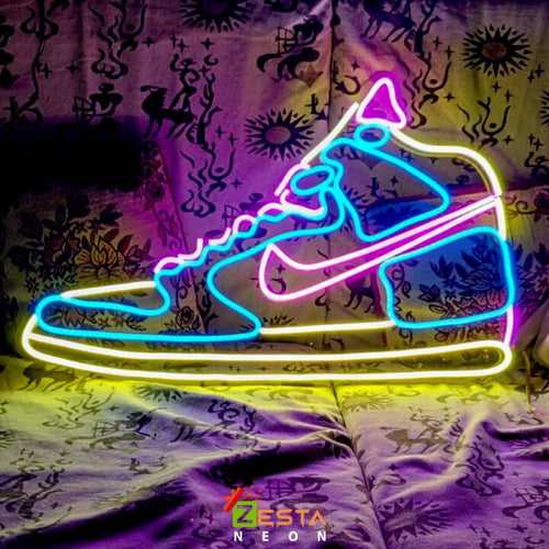 Nike Shoe Custom Neon Sign