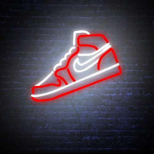 Nike Shoe Neon Art