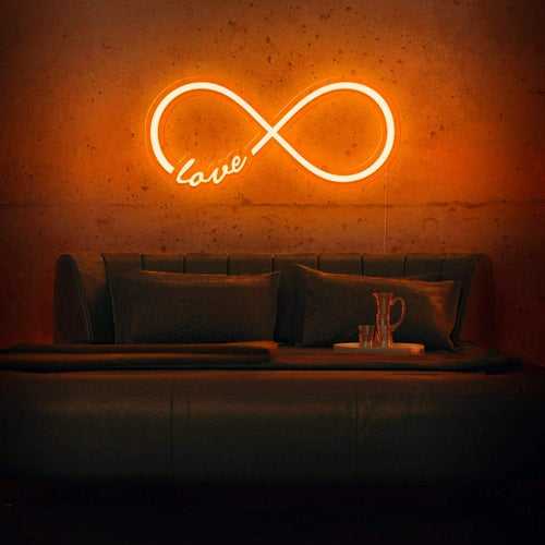 Infinity Love LED Neon Art