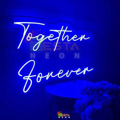 Together Forever LED Neon Quote