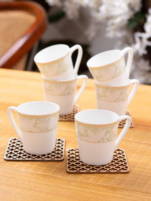 Rock Super Coffee & Tea Mugs, 150ml, Set of 6 (S387)