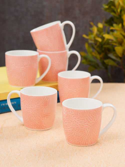 JCPL Alton Vanilla Coffee & Tea Mug Set of 6 (V412)