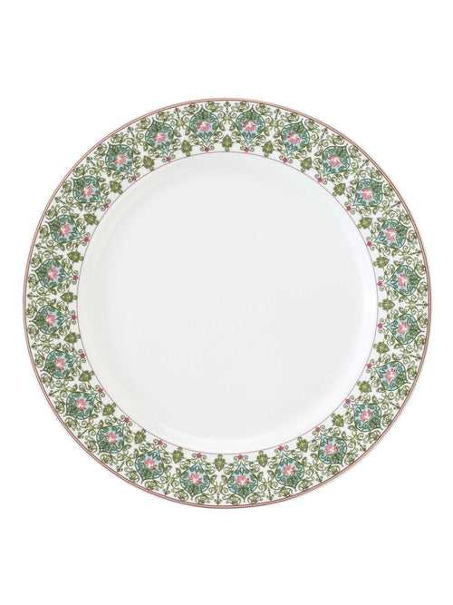 India Circus Floral Illusion Dinner Plate 10.5" 1 Pieces
