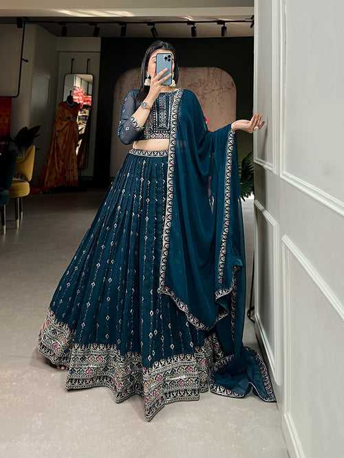 Buy Heavy Embroidered Lehenga Choli Online