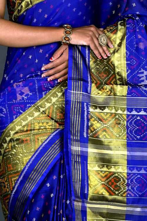 Narikunj Scut Border Patola Sari