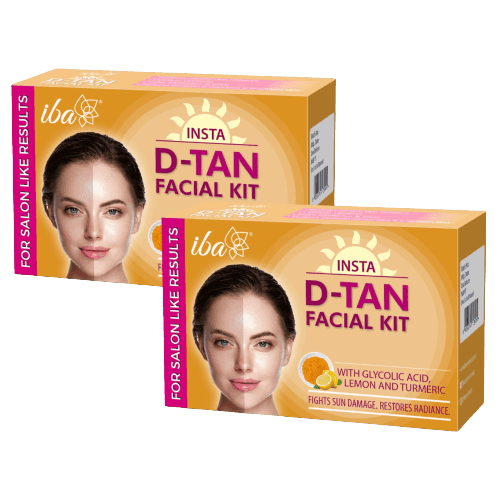 Iba Insta D-Tan Facial Kit (pack of 2)