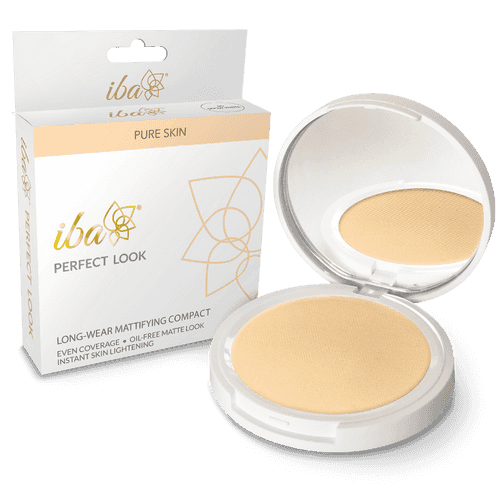 Iba Perfect Look Long Wear Mattifying Compact-Snow White