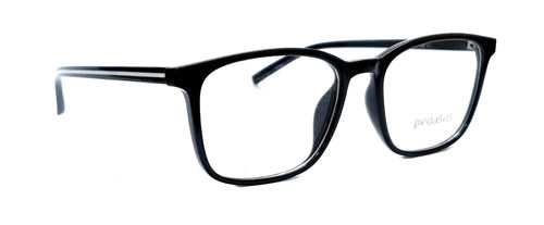 Pegasus Trendy Eyeglasses Spectacle 8256 with Power ANTI-GLARE-Reflective Glasses Black PE-030