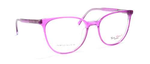 Round Eyeglasses Spectacle TH-M1723 with Power ANTI-GLARE-Reflective Glasses Purple VS-013