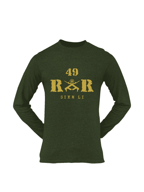 Rashtriya Rifles T-shirt - 49 RR Sikh Li (Men)