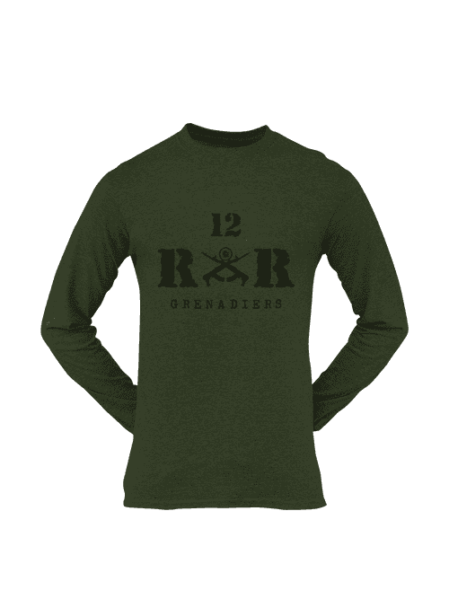 Rashtriya Rifles T-shirt - 12 RR Grenadiers (Men)
