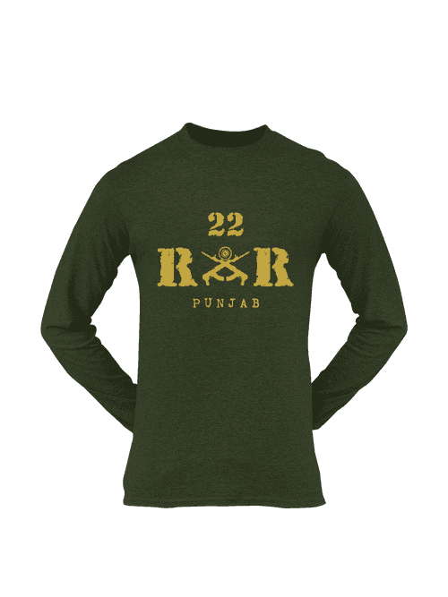 Rashtriya Rifles T-shirt - 22 RR Punjab (Men)