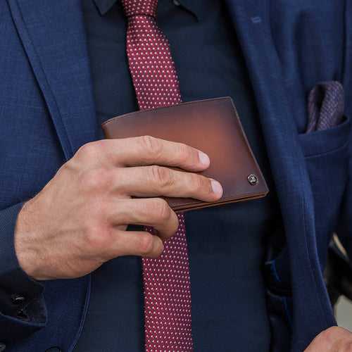 Ducorium Cognac Bi-Fold Wallet