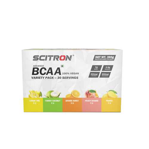 Advanced 100% VEGAN BCAA Variety Pack - 5 Flavours