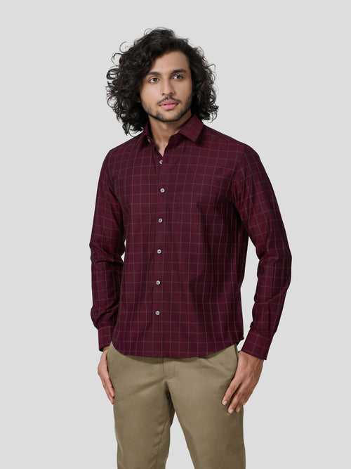 Eloquent Full Sleeve Untuck Fit Shirt