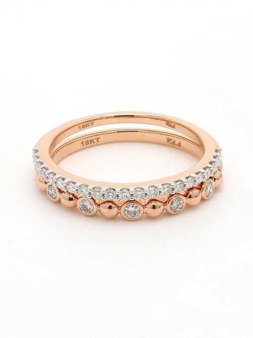 Real Diamond Band Ring