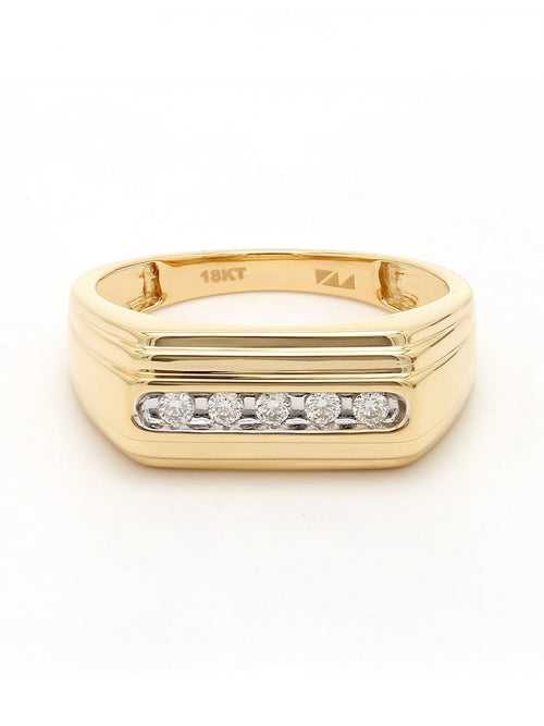 Real Diamond Mens Band Ring