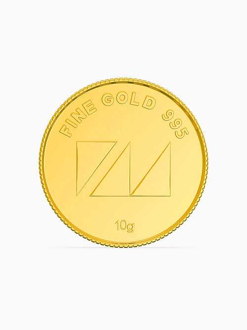10 Gram 995 Purity Goddess Laxmi Gold Coin