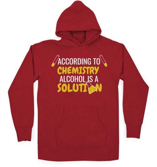 Alcohol is a solution Hoodie