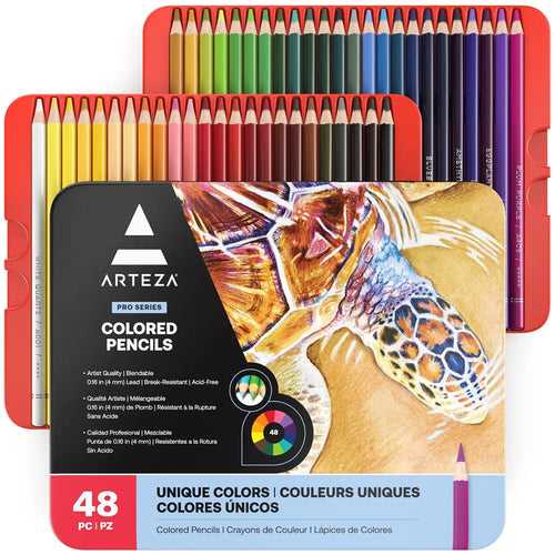 Arteza Coloured Pencils Expert Assorted Colours Set