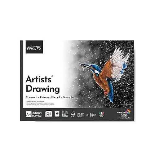 Brustro Artist Drawing Glued Pad A4