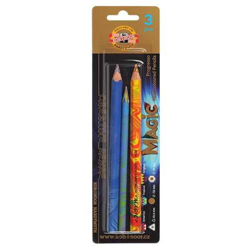 Kohinoor Magic Artist's Multicoloured Pencils - Set of 3 Assorted Colours