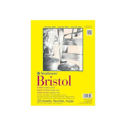 Strathmore Bristol 300 Series,270 GSM,20 sheets - Paper Pad
