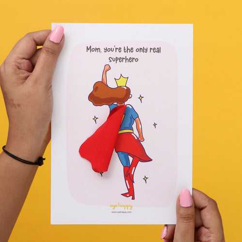 Supermom Cape Card