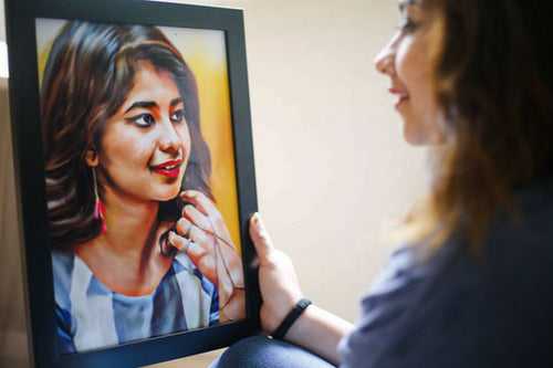 Digital Portraits - With Glass (A3 Frame)