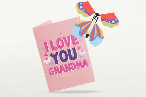 Grandma Butterfly Card