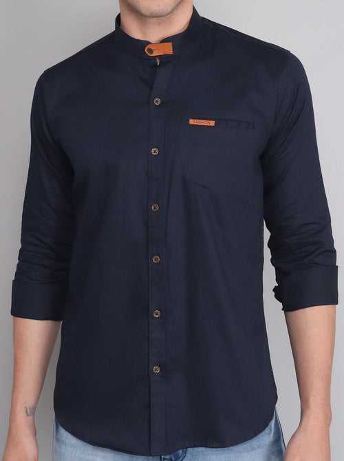 Navy Lee Casual Shirt for Men