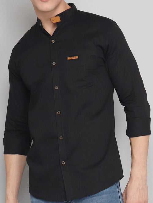 Black Lee Casual Shirt for Men