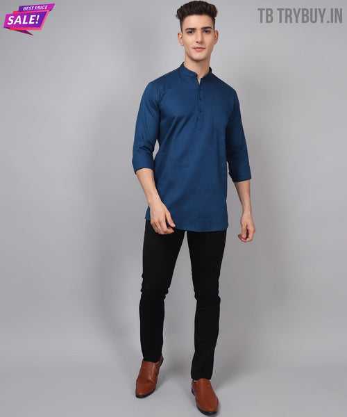 Ethnic Blue Kurta for Men