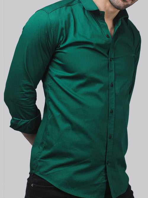 Grunge Green Men's Shirt