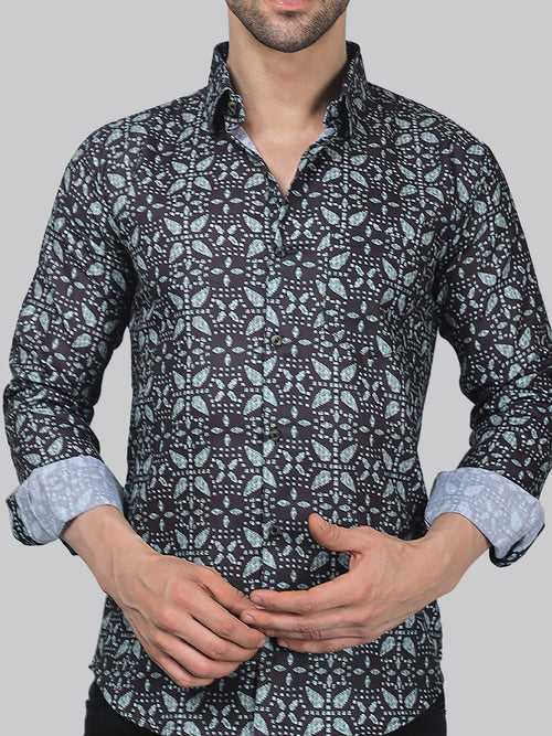 Vintage Men's Printed Shirt