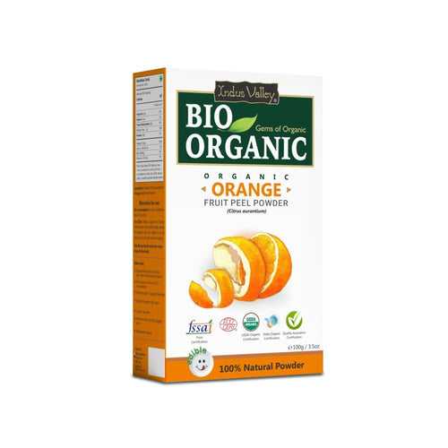 Bio Organic Orange Fruit Peel Powder