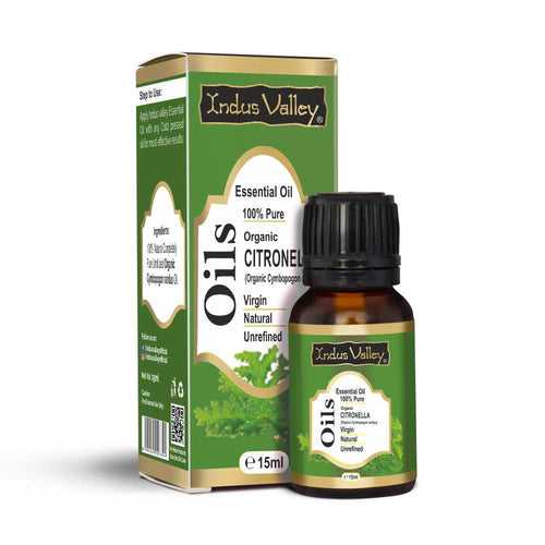 Pure & Organic Citronella Essential Oil -15ml
