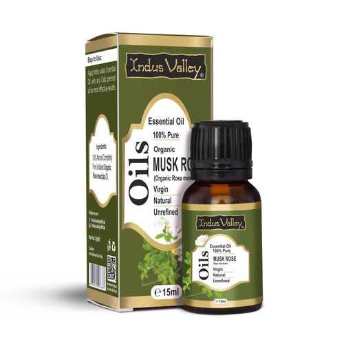 Pure & Organic Musk Rose Essential Oil - 15ml