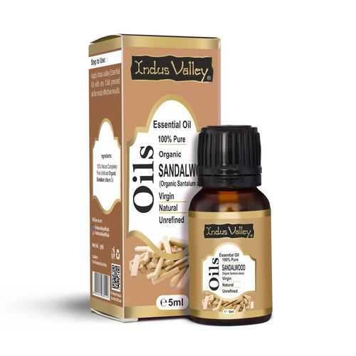 Pure & Organic Sandalwood Essential Oil - 5ml
