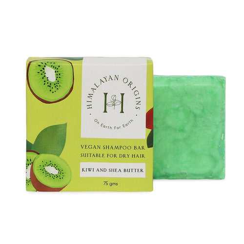 Kiwi Oil and Shea Butter Shampoo Bar (75gm)