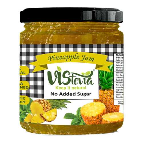 Sugar-Free Stevia Pineapple Jam - 220gm