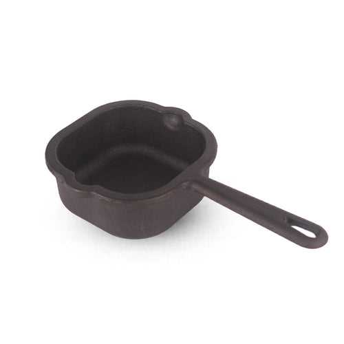 CASTrong Cast Iron Tadka Pan, Square Shaped, Pre-seasoned, Natural Nonstick, 100% Pure, Toxin-free, Induction