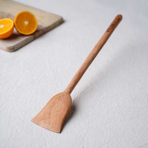 Neem Wood Cooking Spoon - Large Flip (37CM | Handmade | 100% Natural)