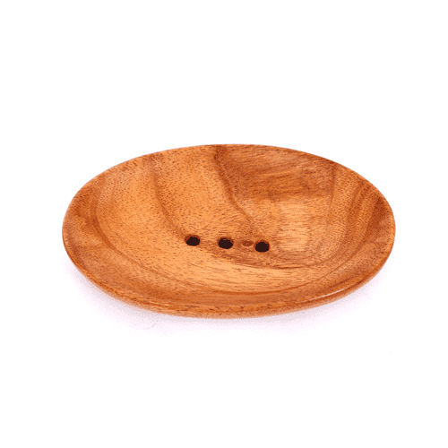 Neem Wood Soap Tray (13.2 x 8.9 x 2.1)cm
