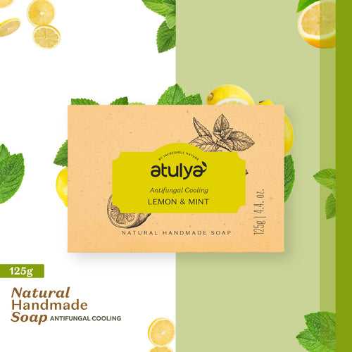 atulya Lemon & Mint Soap - 125gm