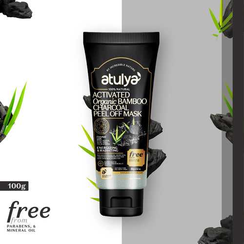 atulya Activated Organic Bamboo Charcoal Peel Off Mask