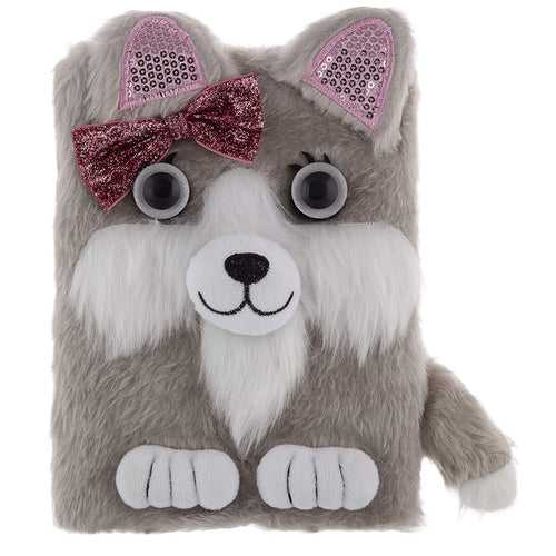 Mirada Bow Bow The Puppy Plush Notebook