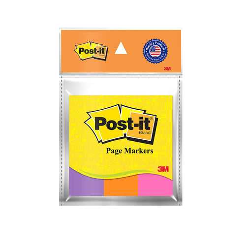 3M Post It Page Markers -3 in 1- Set of 3