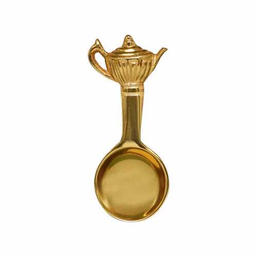 Perfect Tea Measuring Spoon : Glossy Gold Finish